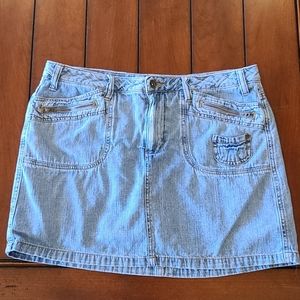 Denim Mini-skort